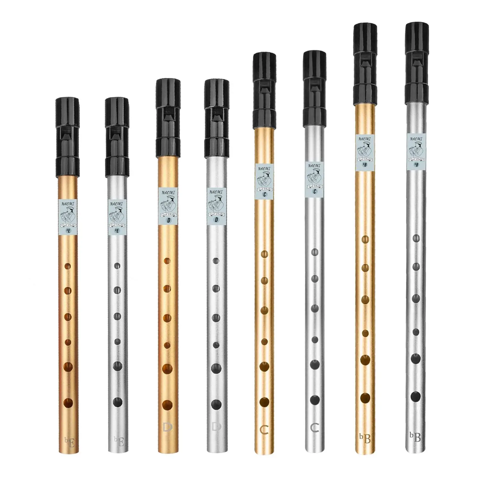 

Portable Flute Whistling,6 Hole Music Instrument,Easy to Learn,Tin Whistle, Penny Whistle for Kids Beginners