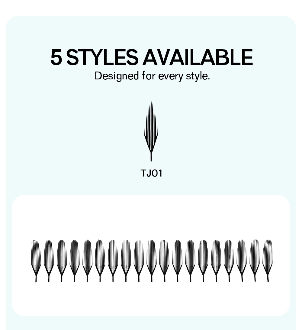 Pestañas NATUHANA Comic Spire, Curvatura C y D, Efecto Anime, Pestañas Suaves de Manga, Abanicos Preformados, Volumen Individual, Herramientas de Cosplay