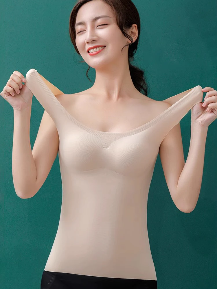 Description Picture 5 of itemLong Ice Silk Traceless Wireless Sports Large Bras Simple Integrated Top with Chest Pads Super Soft Comfortable Underwear Women