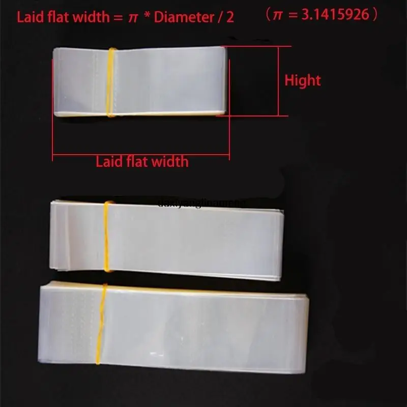 PVC Heiß schrumpf bänder für Öl-Flaschen-Mund-Deckel-Jar-Box-Schläuche Kunststoff-Top-Dichtung Wasserdichte Folie DIY [Breite x – Detail 6