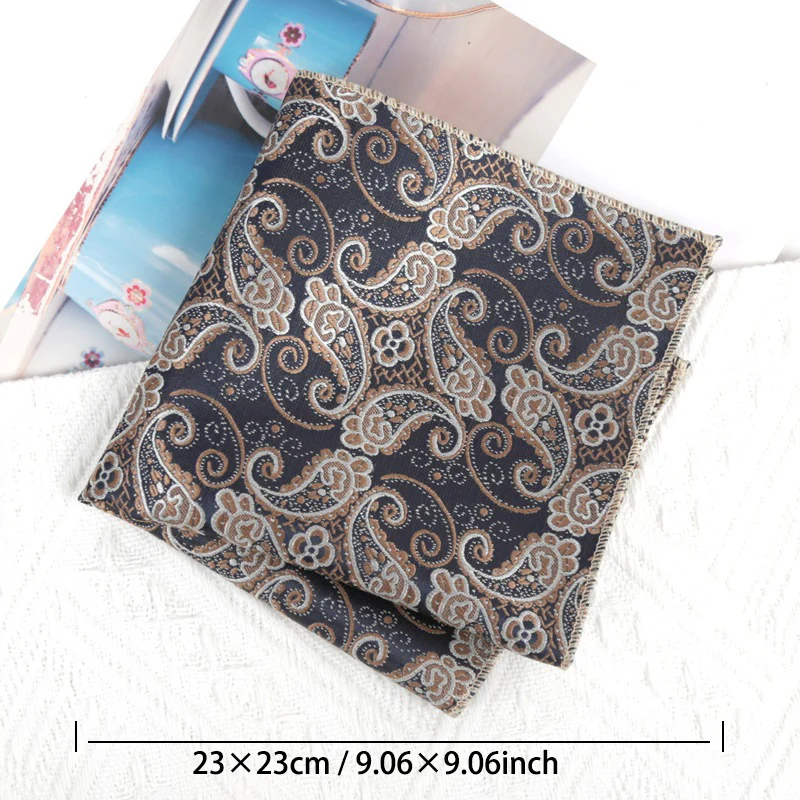 Luxury Tie Set Fashion Jacquard Paisley Necktie Bowtie Male Formal Cravat ​​Cufflinks Gifts for Men Party Wedding Accessories