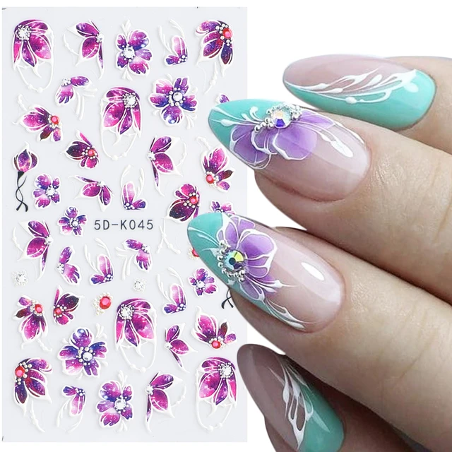 LV Waterslide nail decals