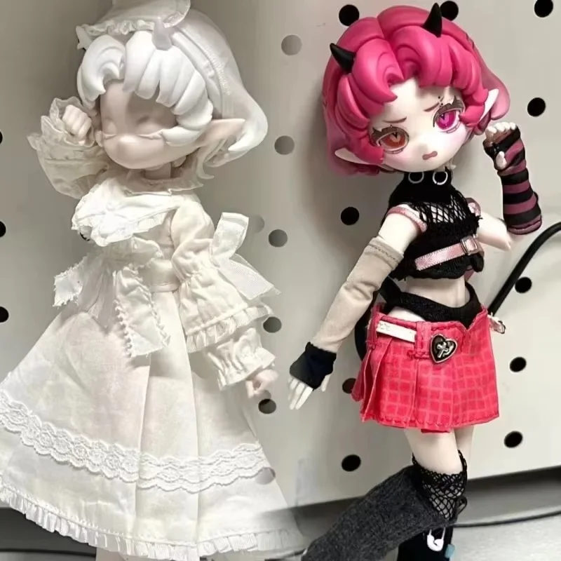 Cooze 1/8 Bjd Devil'S Horns Blind Box Movable Doll Ornament