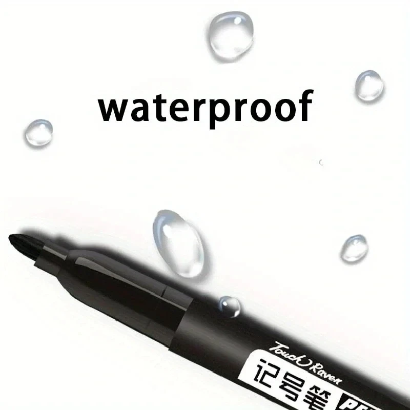 Permanent Marker Pen permanent marker pen marker pens permanent marker permanent markers paint marker pen markers pen Manga Drawing Markers Black Blue Red Waterproof Ink Sketch Pens Stationery Art School Supplies