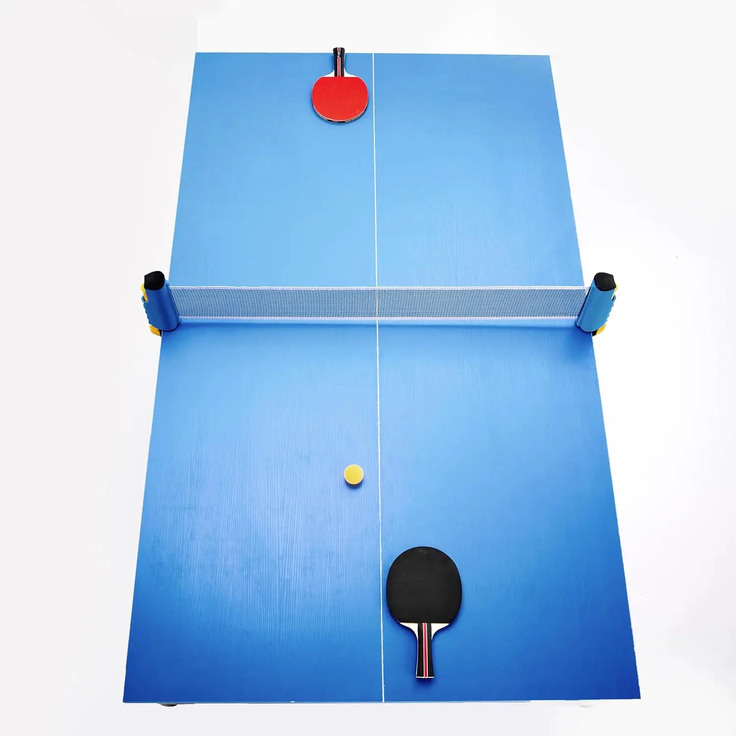 Billiards Table, Portable Pool Table, Foldable Billiard Table Set Includes Balls, Cues, Chalks and Brush,Perfect for Family Game - Image 6