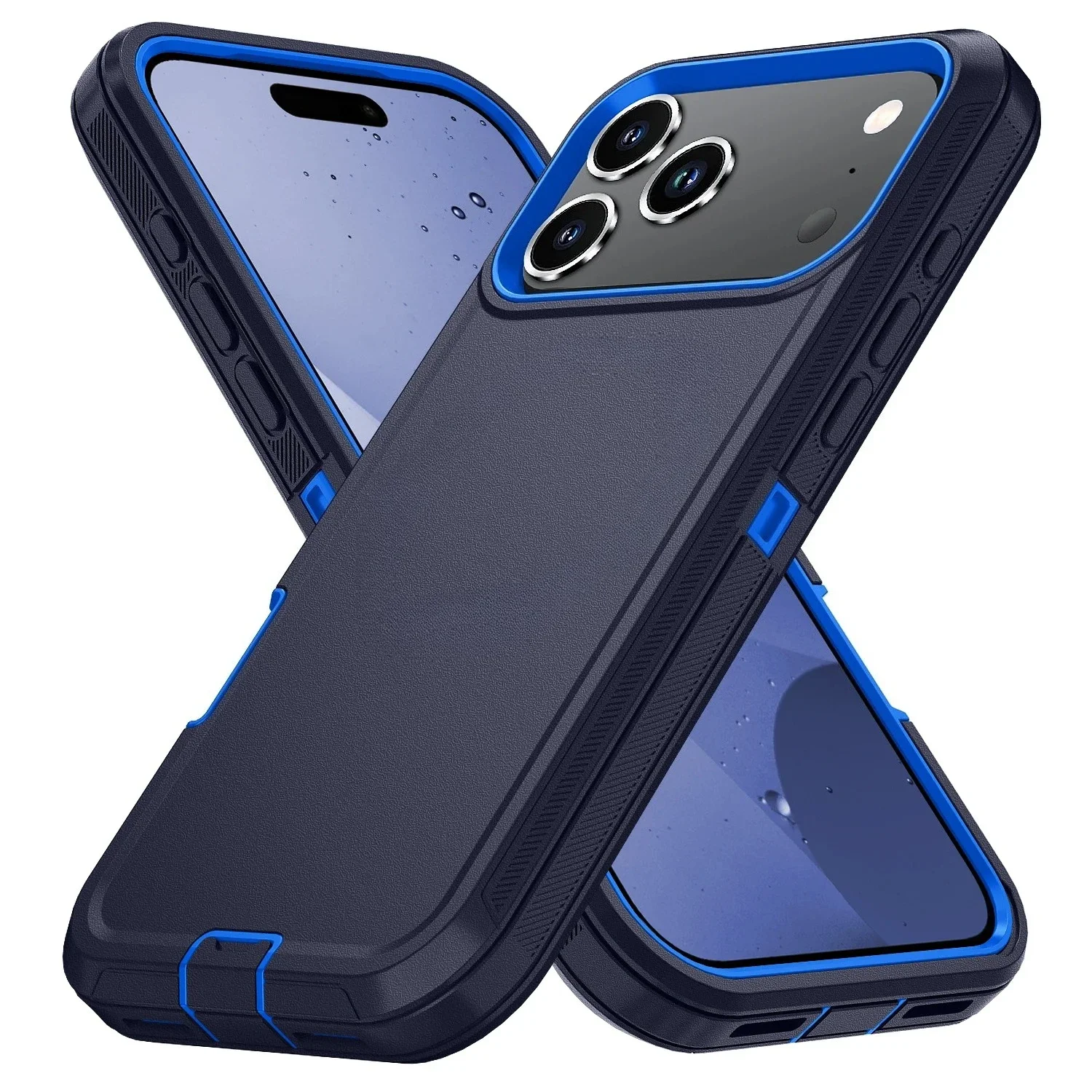 Heavy Duty Rugged Shockproof Protective Phone Case with Clip