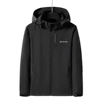 Veste coupe-vent avec Logo de marque haut de gamme pour hommes, manteau d'alpinisme de sport décontracté et ample pour l'extérieur, printemps et automne 3