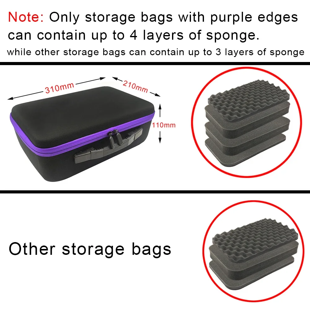 Durable Shockproof Travel Case with Customizable Foam Insert