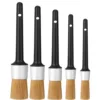 UNTIOR 3/5Pcs Detail Dudes Boars Hair Ultra Soft Car Detail Brushes Perfect for Washing Emblems Wheels Interior Auto Accessories 1