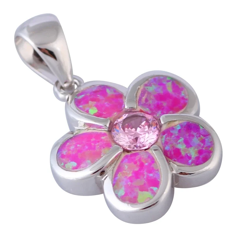 Fire Opal Pendant Jewelry for Women Gifts