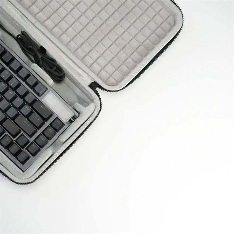 Portátil Estojo de Proteção Dura para Rog Azoth 75 Teclado Mecânico Caixa Armazenamento Bolsa Capa Novo - Imagem 5