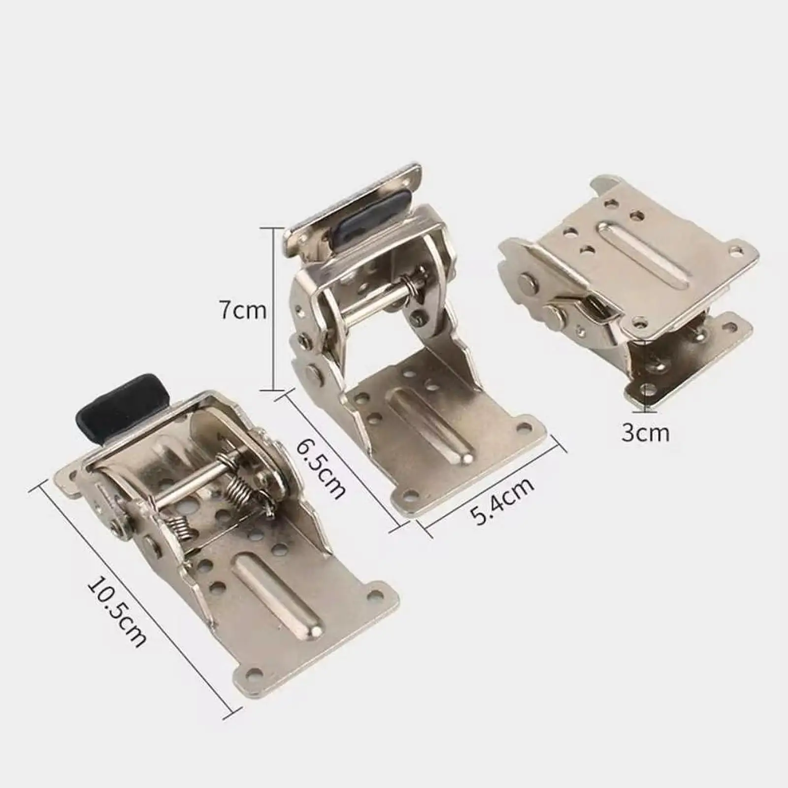 Self Locking Hinge 0/90/180 Degrees Easy to Use Hardware Parts Lock Extension Support for Sofa Leg Garage Tables Workbench Chair furniture hinge