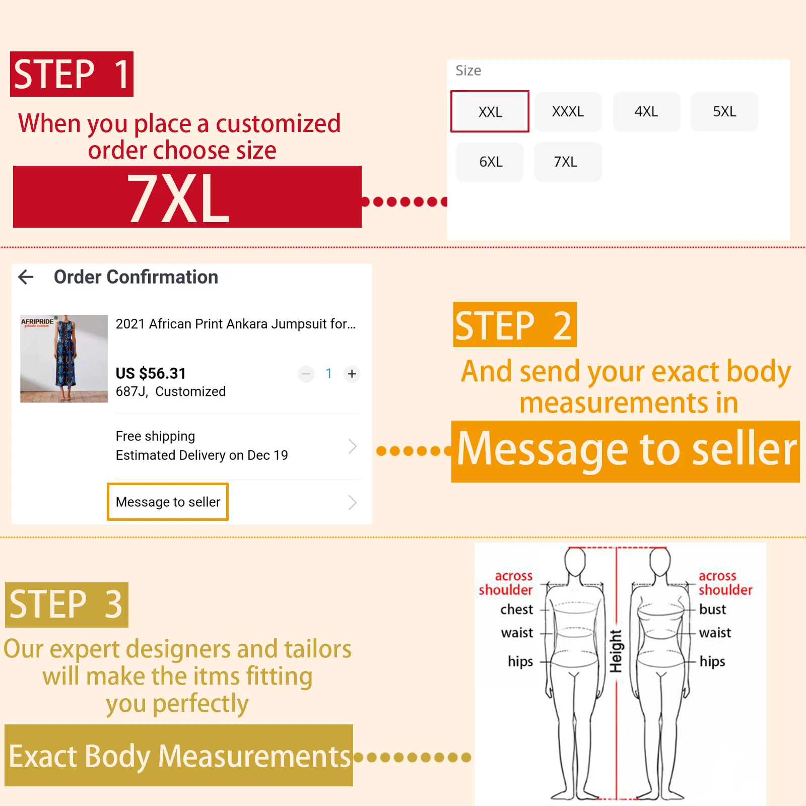 Рисунок 6 - Платье женское в африканском стиле