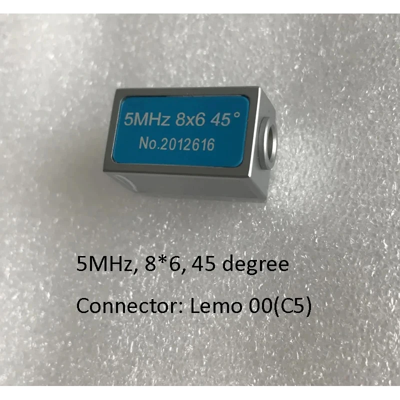 Angle Probe Transducer 5MHz 8*6 8x6 45 60 70 Degree