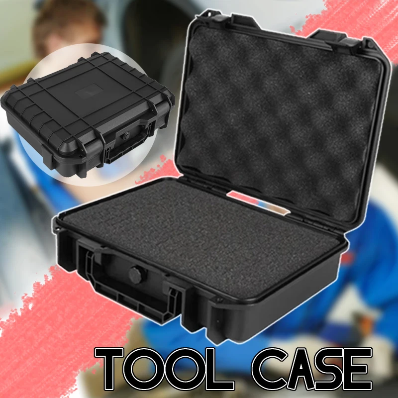 Plastic Tool Box Precision Instrument Hard Case Hardware Tool box organizer rigid case Portable Toolbox Rigid Briefcase