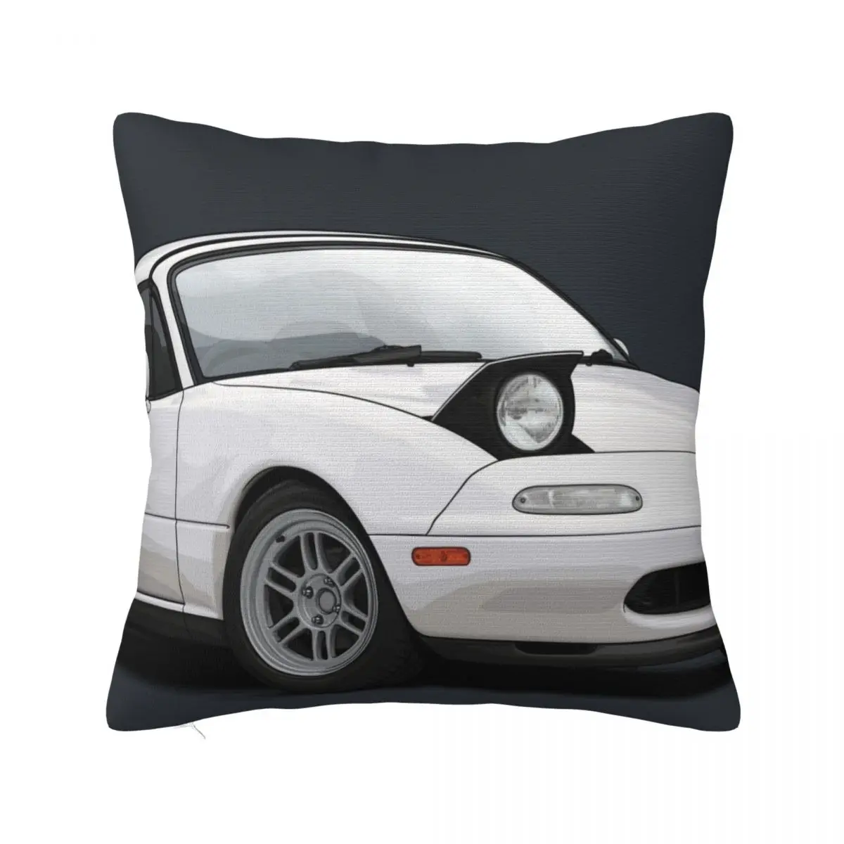 

Mx5 / Miata NA MK1 illustration Throw Pillow Pillow Cases Decorative Pillow Covers Decorative Bed pillowcases