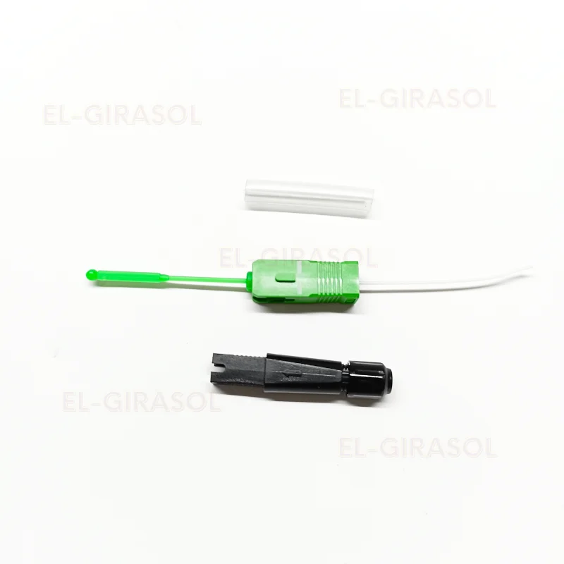 10-100Pcs SC/APC Optical Fiber Fast Connector SOC Fusion Splice-on Connector FTTH fibra optica Fusion connector FTTH fiber optic adapter