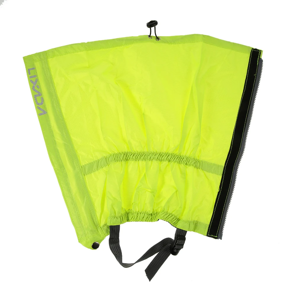 Lixada 1 Paar Gamaschen Outdoor Unisex Reiß verschluss Verschleiß und wasserdichte Stoff Gamaschen Leggings Abdeckung für Radfahren Snowboarden – Detail 19