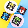 Baby Books Toy Newborn Letter Animal Cloth Book Baby Bath Book Crinkle Washable Non-Toxic Early Education Palm Book for Toddlers 5