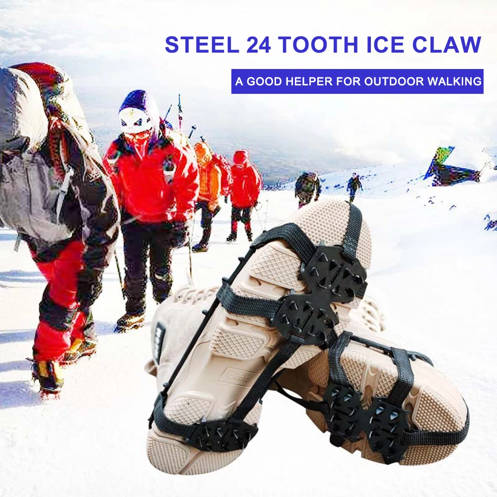 24-Teeth Mountaineering Crampons 5