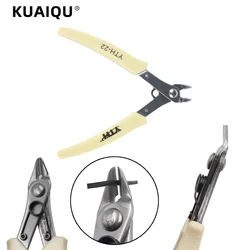 YTH-22 Japanese Style Nozzle Pliers Stainless Steel Needle-nosed Nipper Diagonal Wire Cable Cutter Multi-use Stripper YTH-23