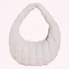 Women Padded Hobo Bag Versatile Soft Satchel Bag Lightweight Cloud Pleatd Bag Quilted Tote Handbag Fall Winter Purse