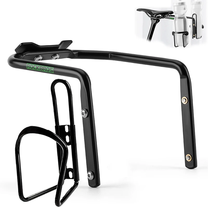 Support de stabilisateur de sac arrière de selle de vélo, ensemble de supports de bouteilles d'eau, support en alliage d'aluminium, pièces étanches pour vélo
