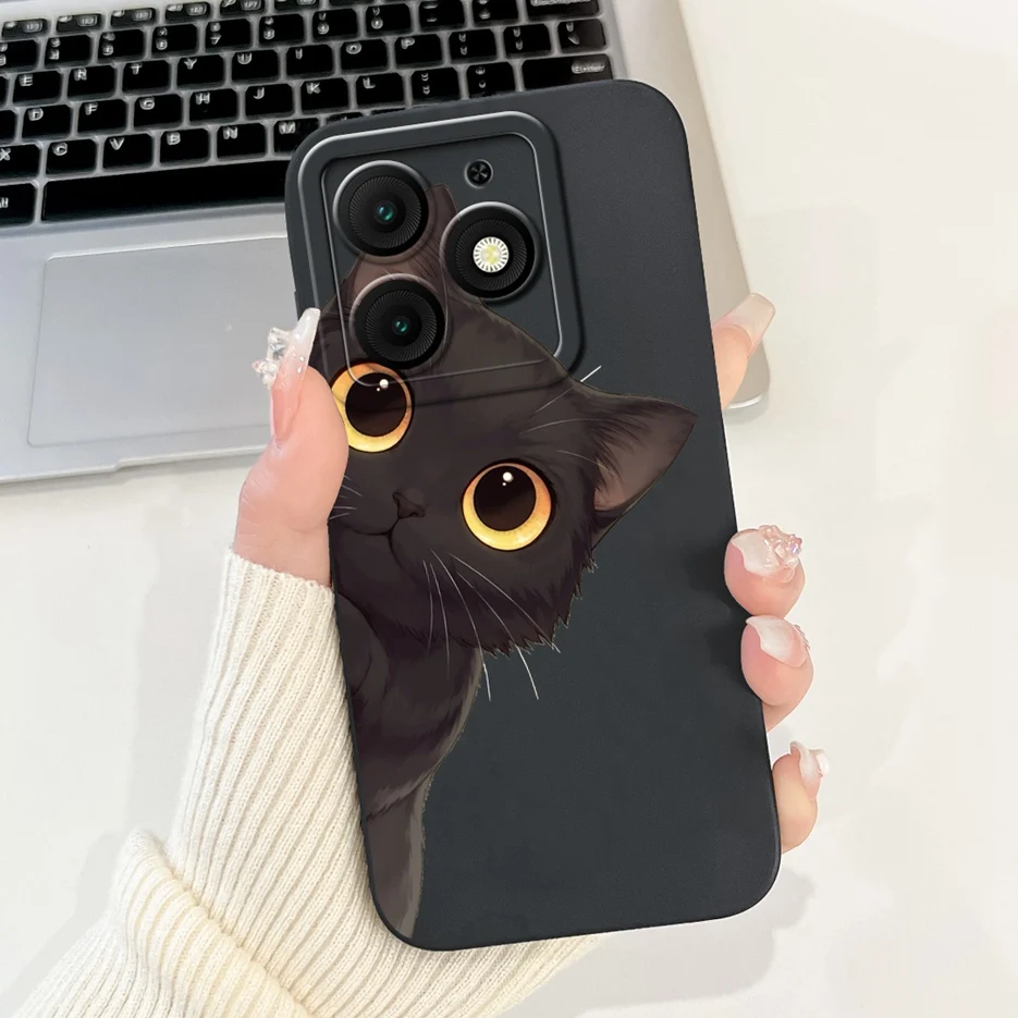 Cute Fashion Cartoon Soft TPU Phone Case - Stylish Protective Back Cover Bumper