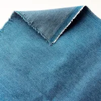 90x145cm Thin Denim Pure Cotton Fabric Solid Blue Handmade Needlework Material for Man Women Jacket Clothes Couture Accessories 5