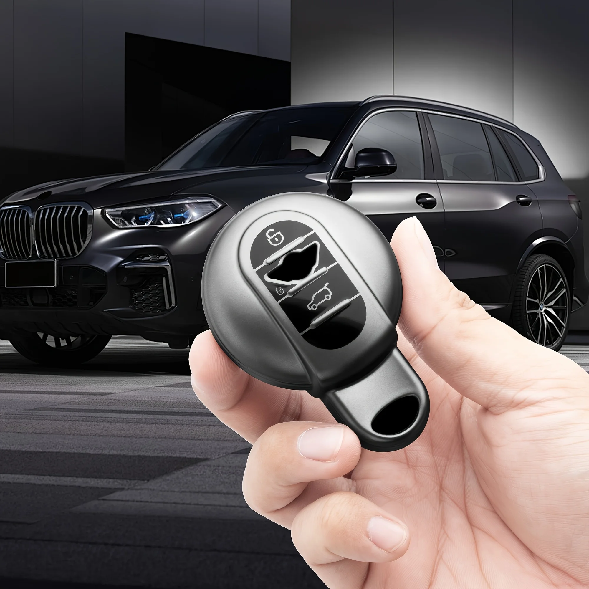 BMW 미니 쿠퍼 클럽맨 컨트리맨 R55 R56 R57 R58 R59 R6 리모컨 커버 쉘 키체인 홀더 액세서리용 TPU 자동차 키 케이스