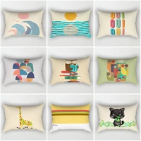 Decorative home throw pillows case for sofa cushion cover nordic 40x60cm 30*50cm 40*60 Cute children's pillowcase cartoon animal 1