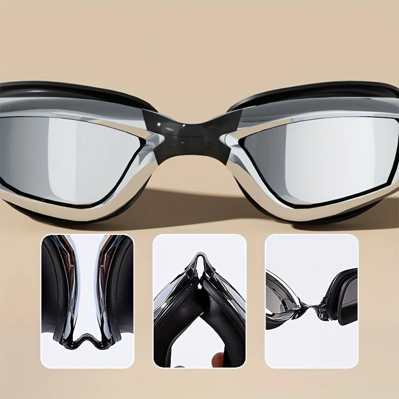 Cool Swimming Goggles Waterproof Anti Fog High-definition Men's Women's Diving Swimming Caps Goggles swimming goggles swimming cap