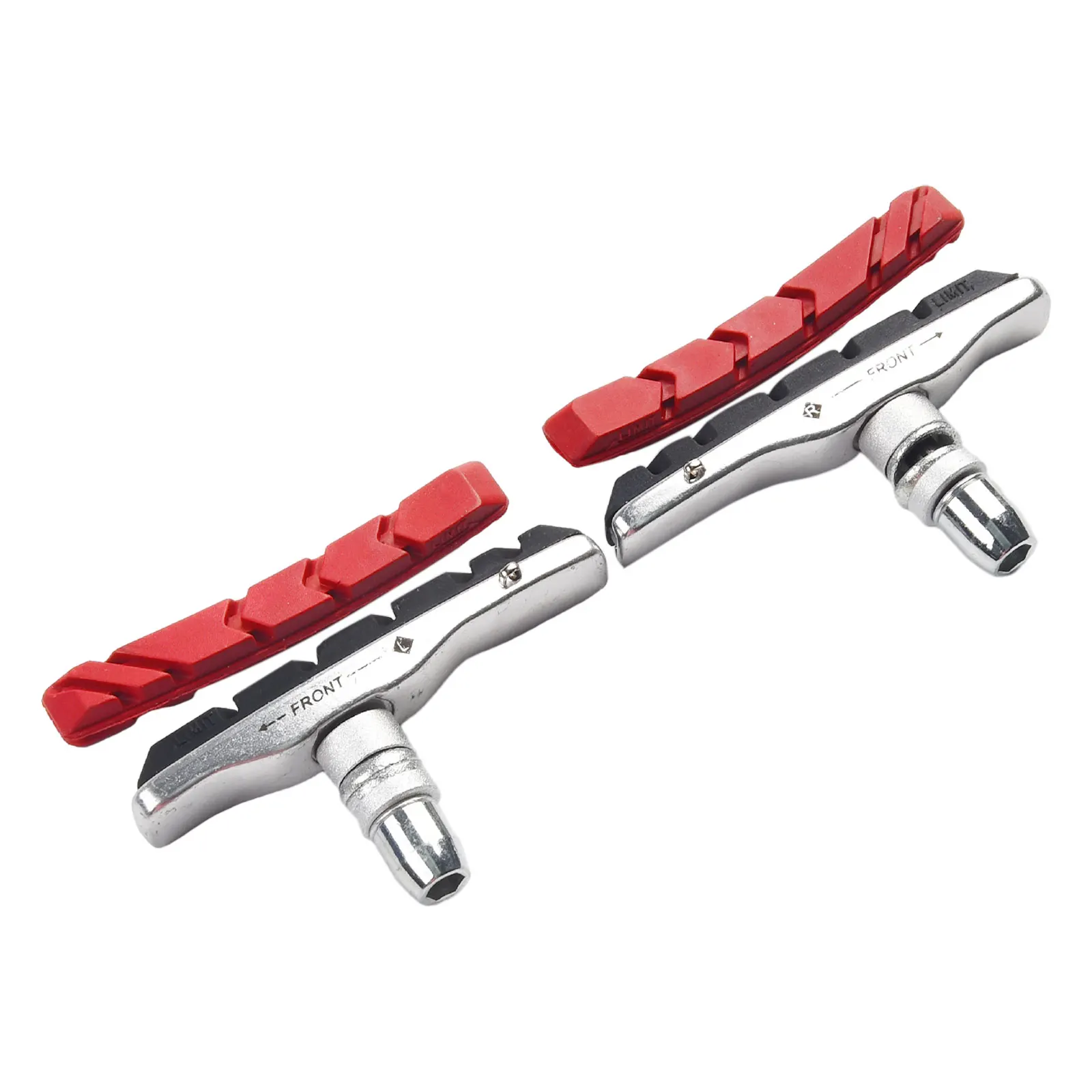Bike Brake Blocks For MTB 70mm Central Threaded Left And Right V Brake Wear-resistant 1 Pair Cycling Practical