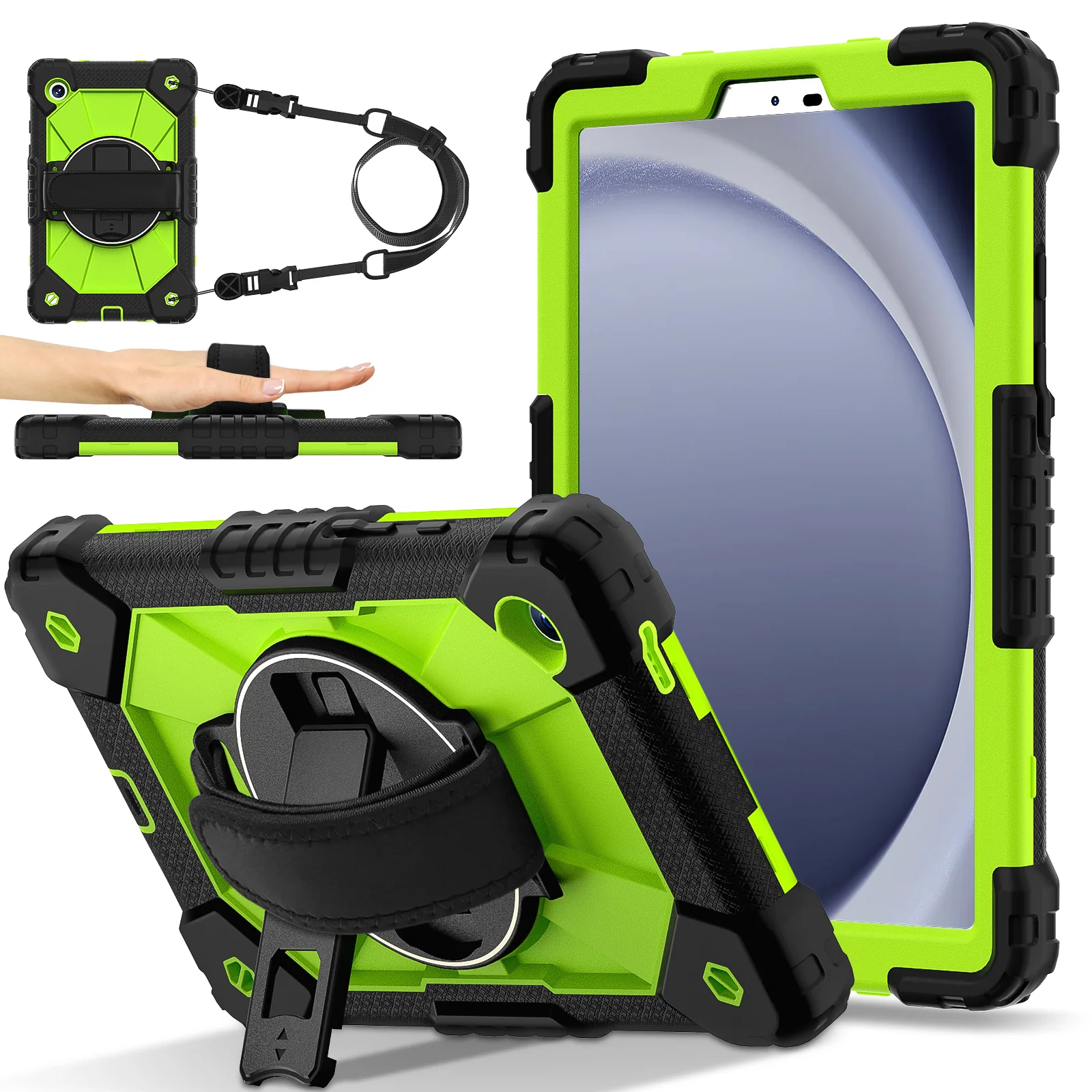 Rotatable Heavy Duty Armor Stand Cover with Shoulder Strap