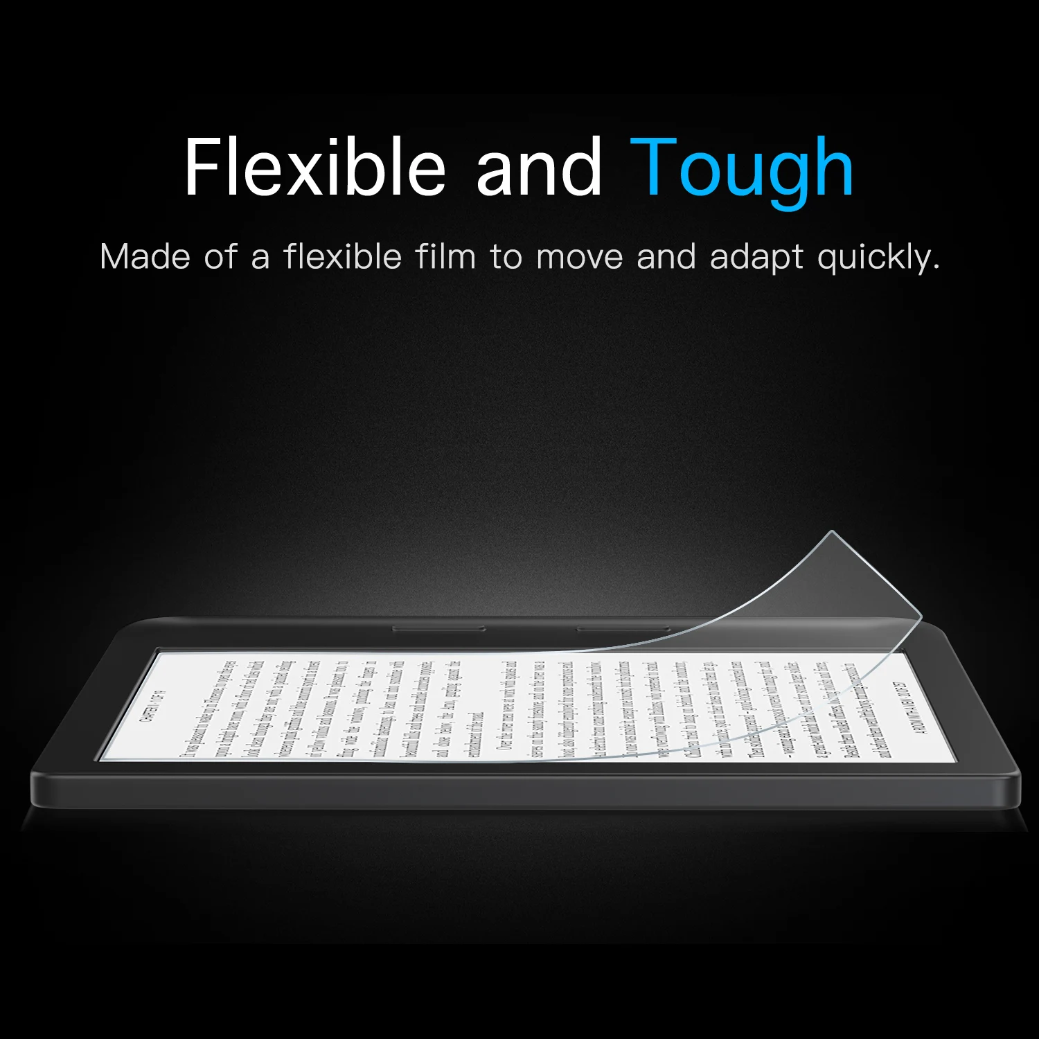 Kobo Libra 2 Cover MoKo 3-Pack Matte Screen Protector Fits Kobo Libra Colour 7 Anti-fingerprint E-reader Screen Protector - View #9