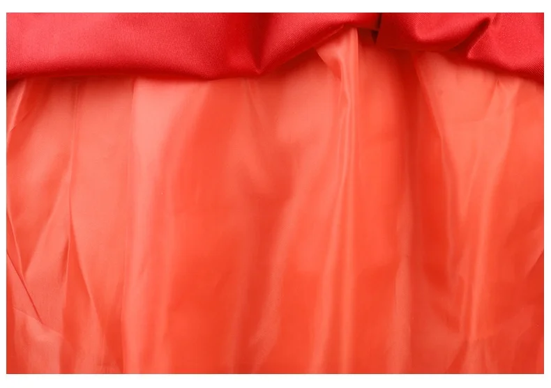 Rotes Weihnachtsmann-Cosplay-Kleid, Weihnachtskostüm, Samt, warme Sets für Kinder, Weihnachtsoutfit, Neujahrskleid für Mädchen, Partykleider – Detail 10