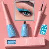 Liquid Blue Eyeliner Pencil Ultra-thin Long Lasting Quick Dry Smooth Rainbow Colorful Eye Liner Waterproof No Blooming Cosmetics 3