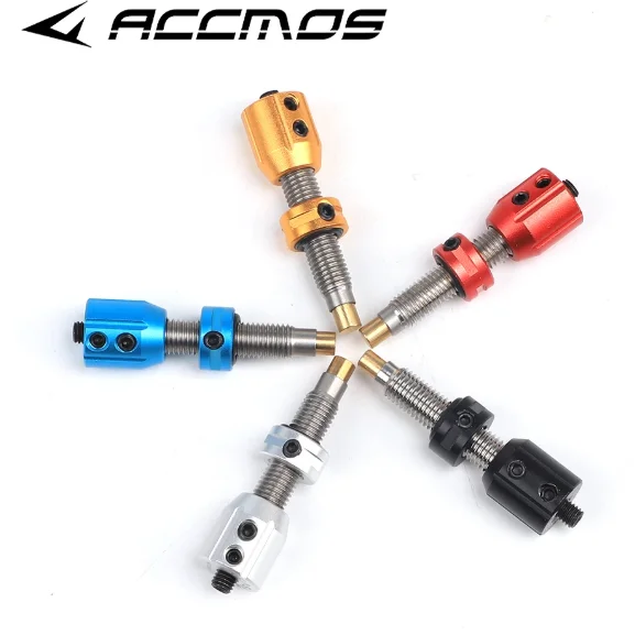Bicaster Archery Plunger Copper Core thread Screw-In Pressure Button for Recurve Bows tools Accessories