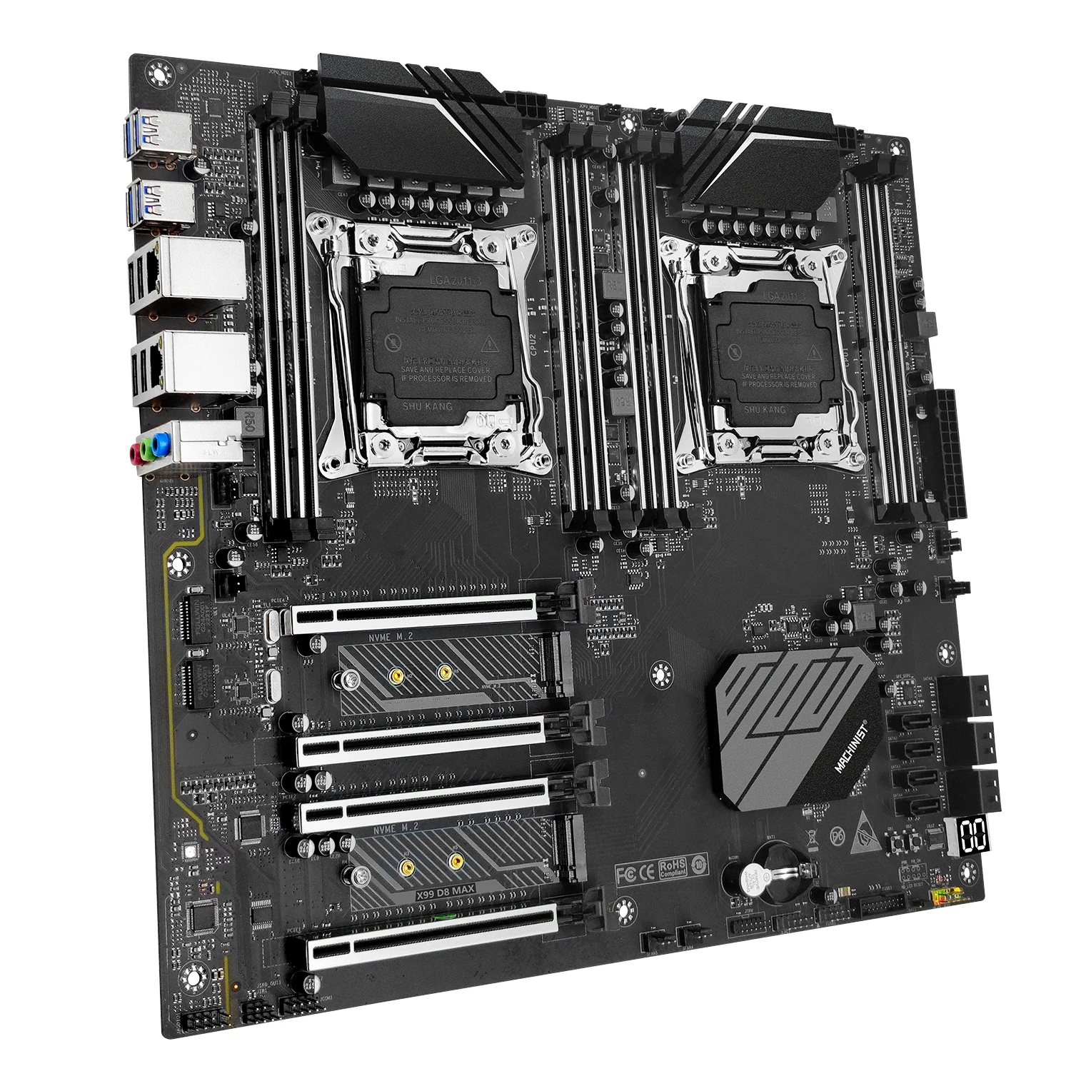 Рисунок 5 - Комплект материнской платы MACHINIST X99 D8 MAX