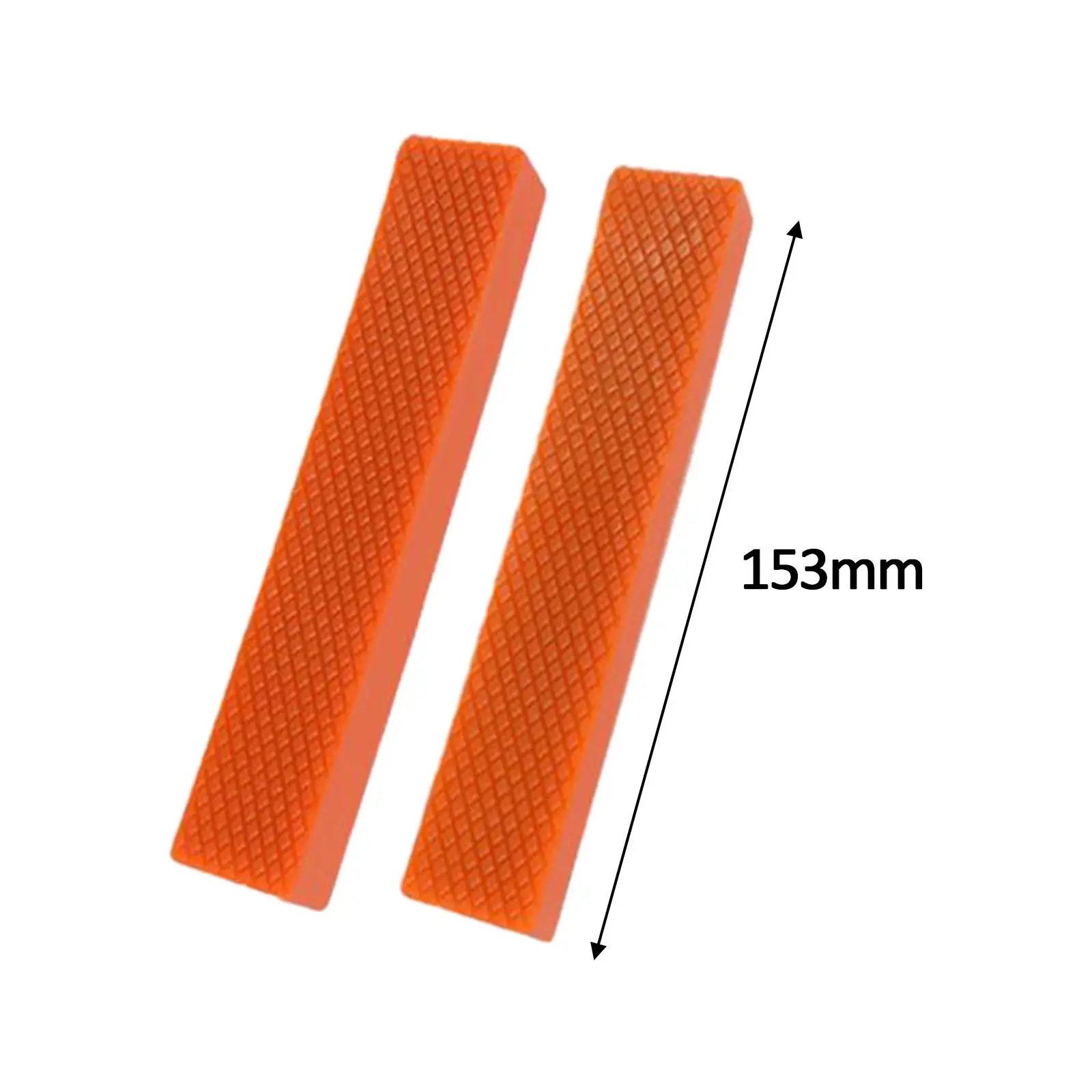 2 Pieces Magnetic Vise Jaw Pads Multipurpose Protection Vise Soft Jaws for Woodworking Plastic Any Metal Bench Vice Metal