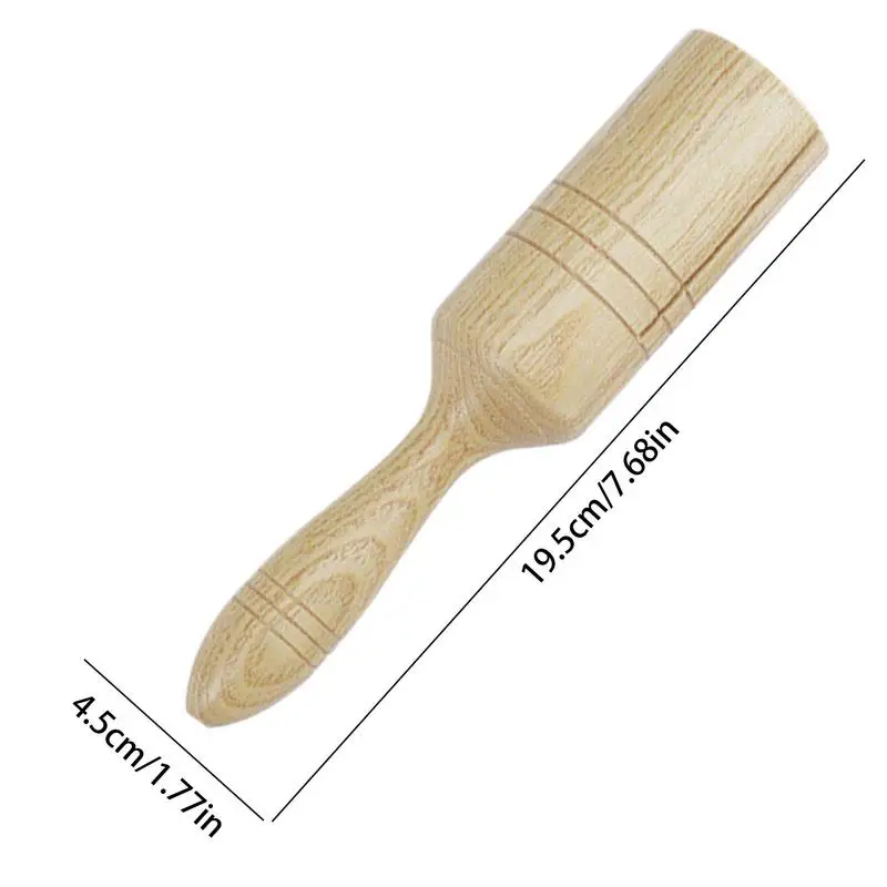 Latin Percussion Musical Instruments Crow Sounder Guiro Wooden Musical Percussion Instrument Educational Toy Latin Single
