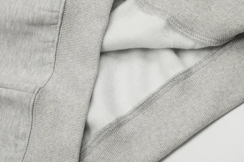 Designer Oversized Hoodie - Luxury Mens Flocked Logo Sweatshirt