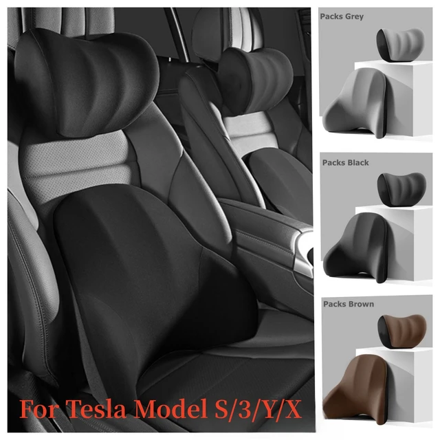 Car Headrest Neck Pillow Fits for Tesla Model 3 / Y