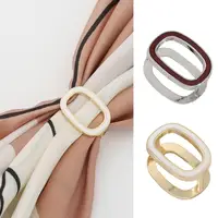 Premium Scarf Buckle Clothing Matching Fix Shawl Fine Workmanship Scarf Decoration Party Shawl Ring 1