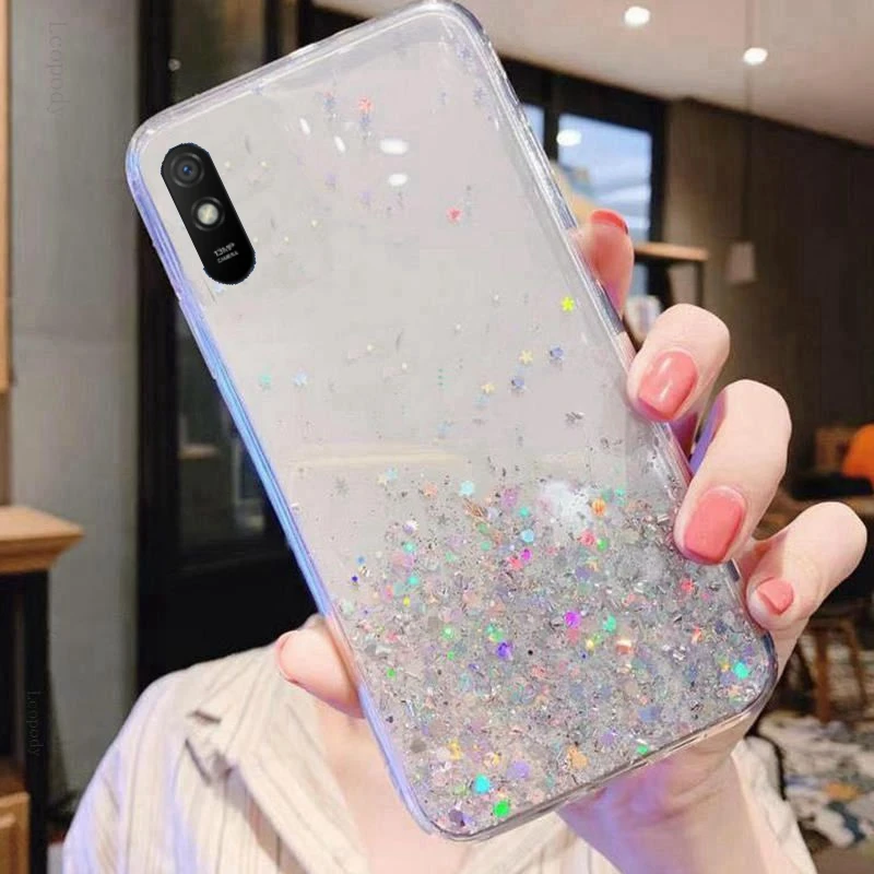 Custodia Personalizzata Con Tua Foto Per Xiaomi Redmi 9A/9AT - Cover In Silicone Antiurto Trasparente