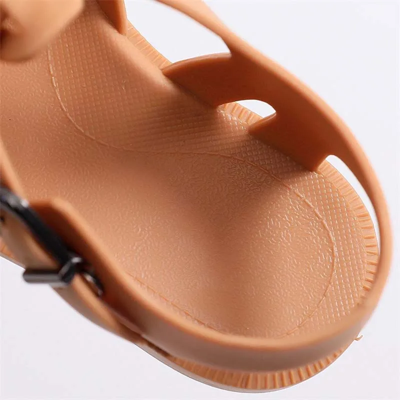 Summer Children Sandals Baby Girls Boy Toddler Soft Breathable Hollow Out Roman Shoes Kids Shoes 2022 Beach Children Slippers children's sandals near me