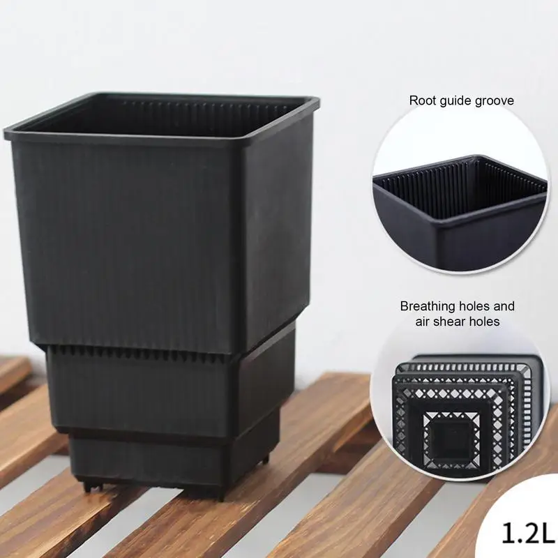 

Root Control Succulent Flower Pot Durable Lightweight Bonsai Pot Plant Container Root Control Succulent Flower Pots Supplier