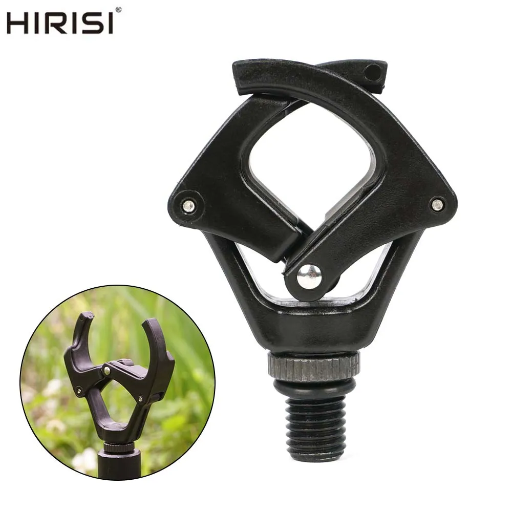 Support canne Hirisi compatible bank sticks - prise sécurisée pour pêche carpe et pêche au coup