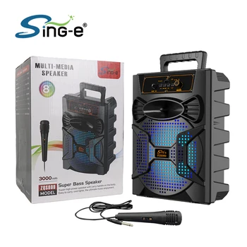 ZQS-809 Portable Wireless Bluetooth Speaker Powerful Woofers For Speakers Subwoofer Radio Receiver Home Theater Sound System