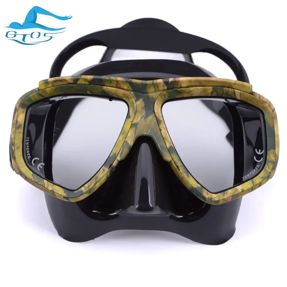 Myopia Diving Mask Lens with Glass Myopia and Tempered Lens